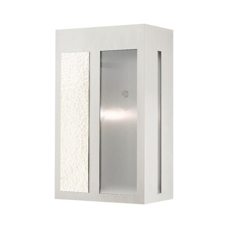 Livex Lighting Lafayette 1 - Light Wall Light in  Brushed Nickel