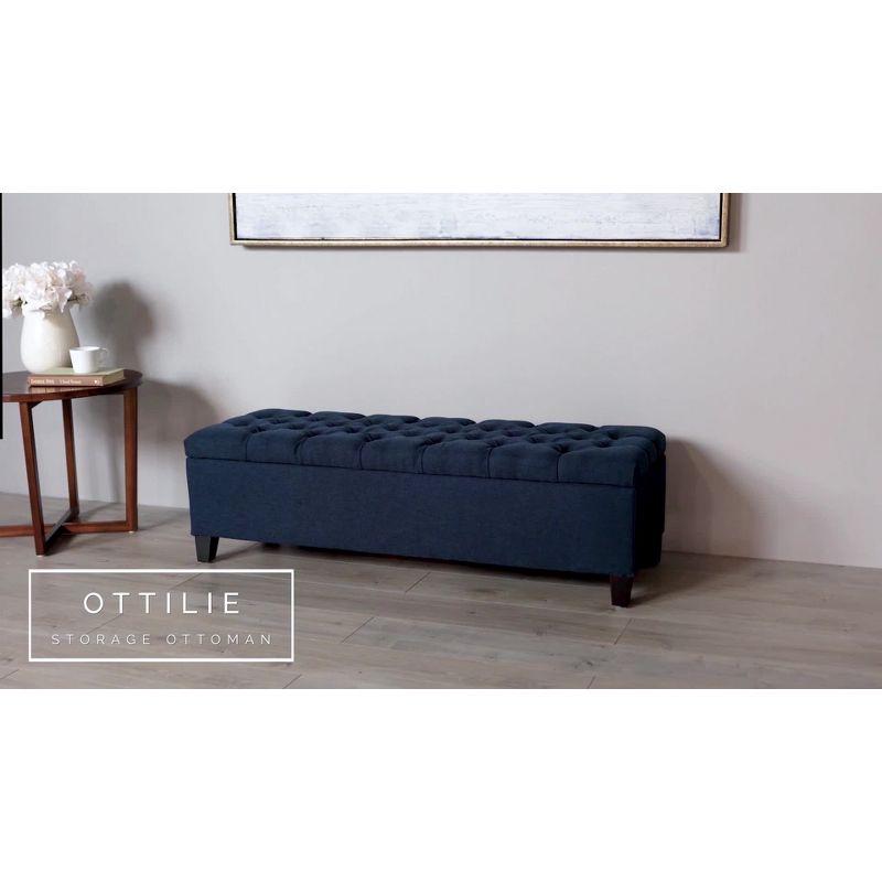 Claes Upholstered Ottoman