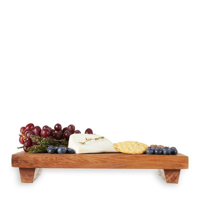 Acacia Footed Serving Board