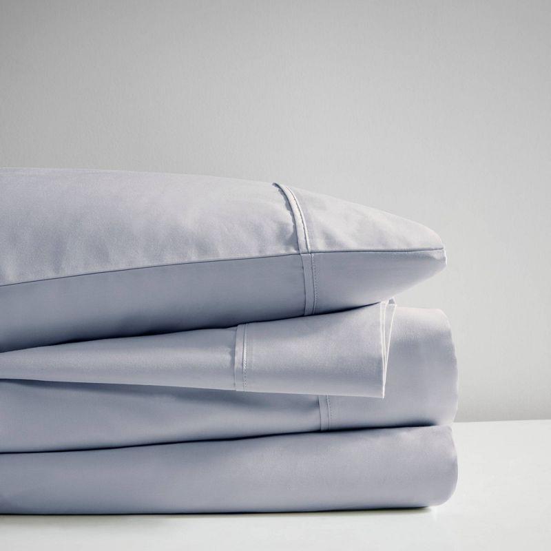 Beautyrest 600 Thread Count Cooling Cotton Blend 4-Piece Sheet Set