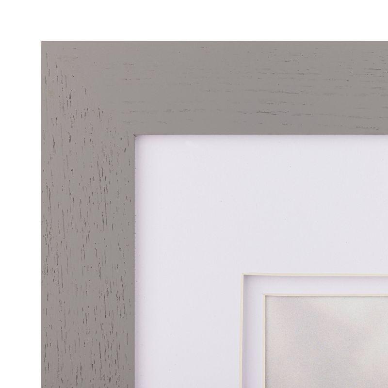 Gallery Solutions Gallery Solutions Wall Mount Or Tabletop Double Airfloat  Mat Picture Frame
