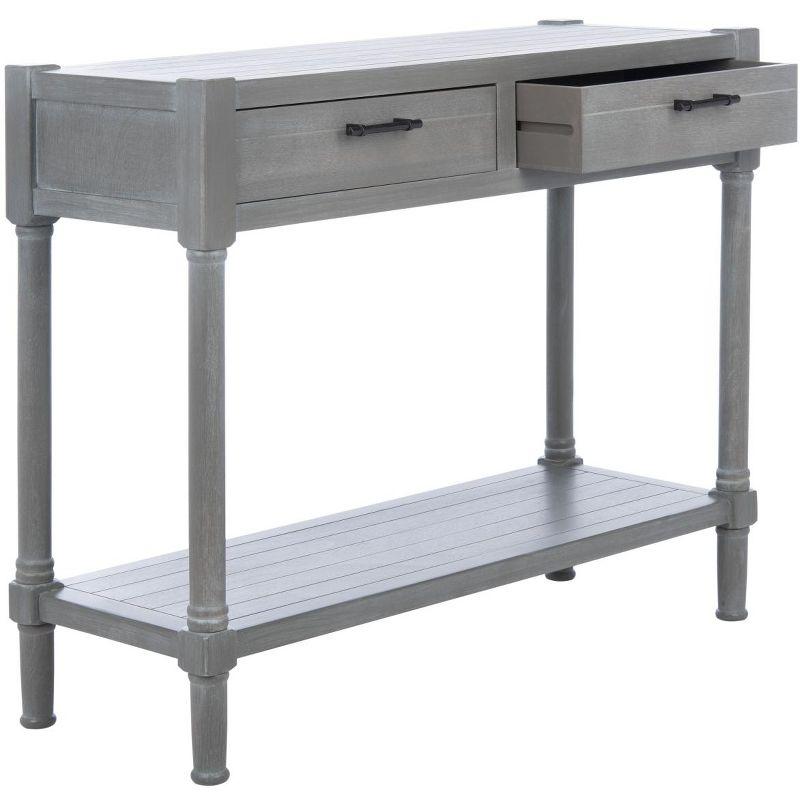 Filbert 2 Drawer Console Table - CNS5716D - Gray - Safavieh