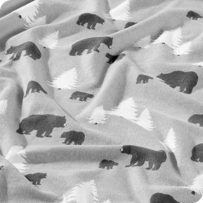 Kodiak Cotton Flannel King Sheet Set by Bare Home