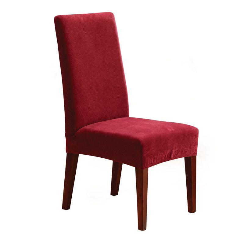 Sure Fit Stretch Pique Box Cushion Dining Chair Slipcover