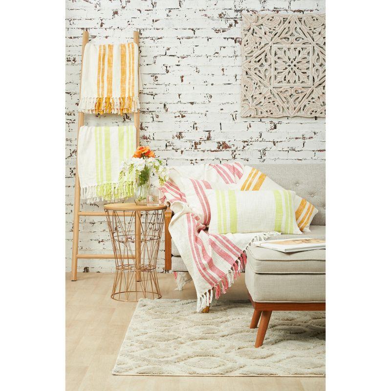 carol & frank Morgan Cotton Blend Throw Pillow