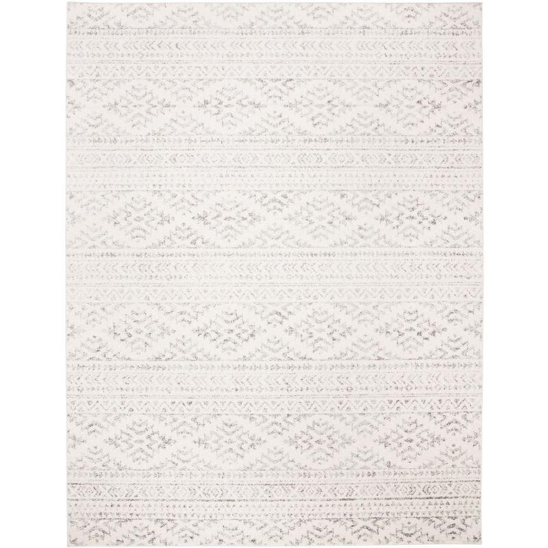 Tulum TUL272 Power Loomed Area Rug - Ivory/Grey - 8'9"x11'9" - Safavieh.