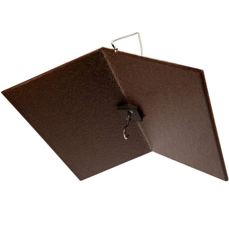 JCs Wildlife Poly Weather Cover - Rain Guard - Hang Bird Feeder or House Underneath for Protection from Rain or Snow - Easy to Clean and Use (Large,