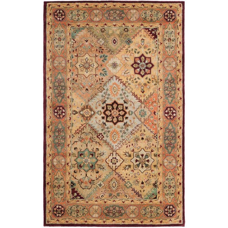 Persian Legend PL812 Hand Tufted Indoor Area Rug - 5'x8' - Red/Rust - Safavieh
