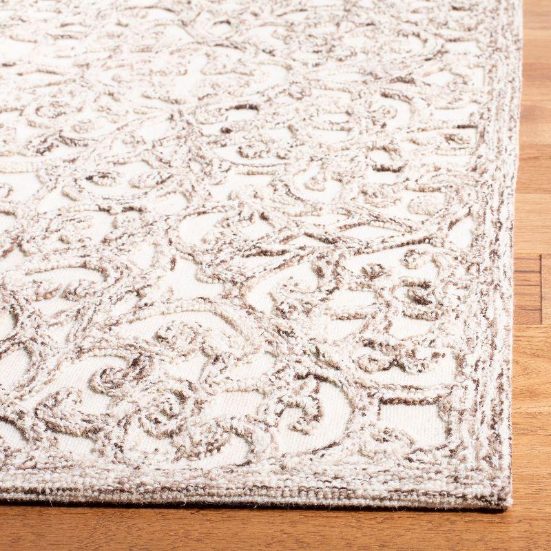 Sarina Trace Hand Tufted Wool And Cotton With Latex Geometric Rug