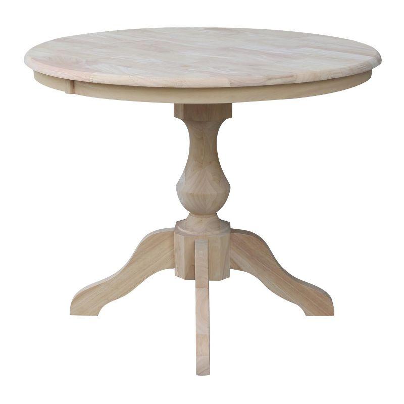 International Concepts 36" Round Top Pedestal Table - 28.9"H