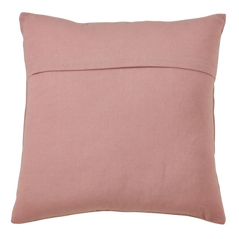 Saro Lifestyle Pom Pom  Decorative Pillow Cover