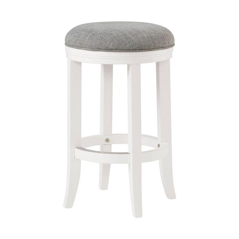 Natick Solid Rubber Wood Counter And Bar Stool