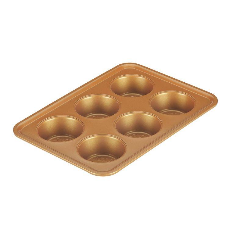 Copper Nonstick 4-Piece Toaster Oven Bakeware Set