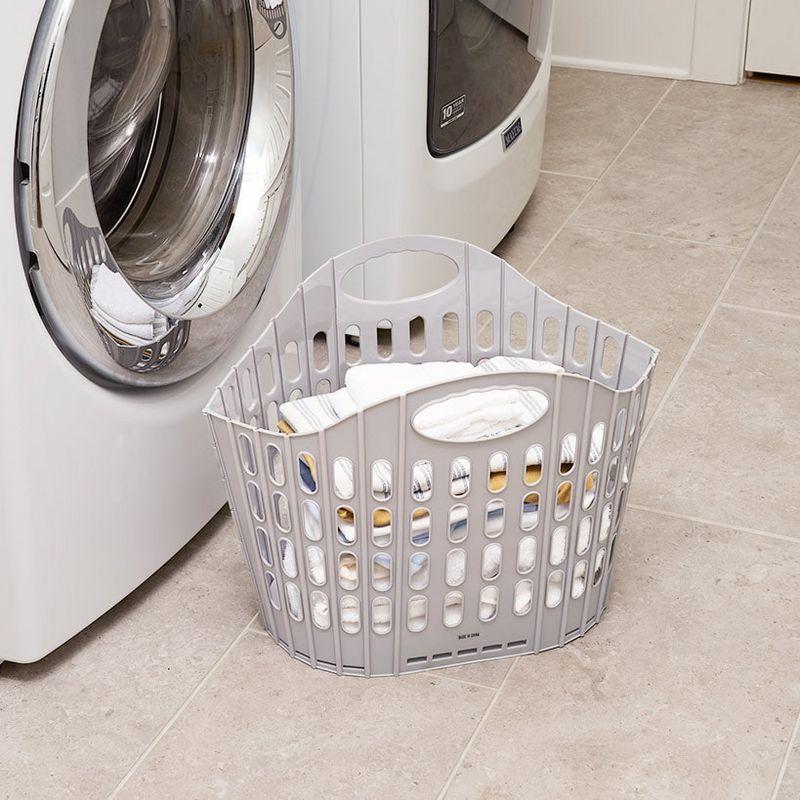The Lakeside Collection Foldable Laundry Hamper