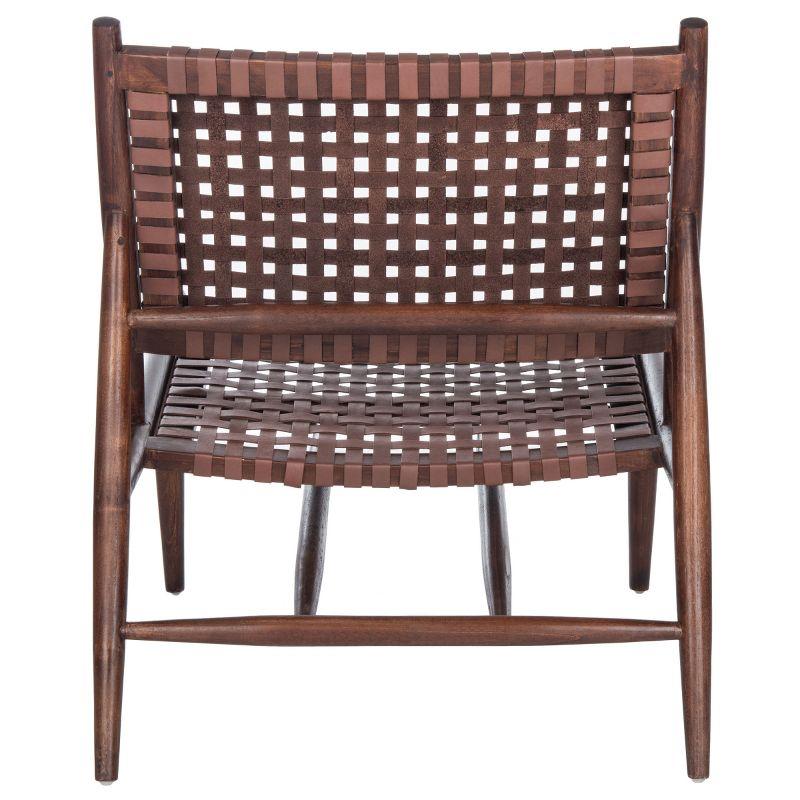 Soleil Accent Chair - ACH1001 - Cognac/Brown - Safavieh