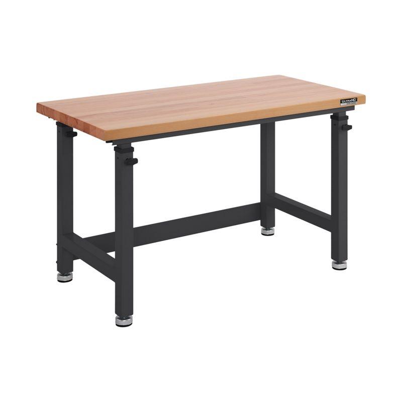 Seville Classics UltraHD Adjustable Height Workbench, 48" W x 24" D x 28.5" - 42" H