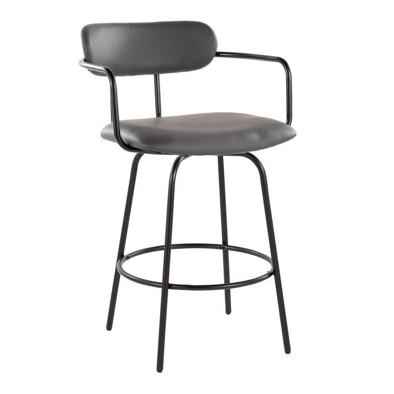 Set of 2 Demi Counter Height Barstools - LumiSource