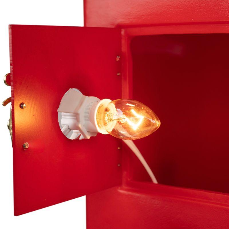 Northlight Lighted Letters To Santa Mail Box Blow Mold Outdoor Christmas Decoration - 40.5"