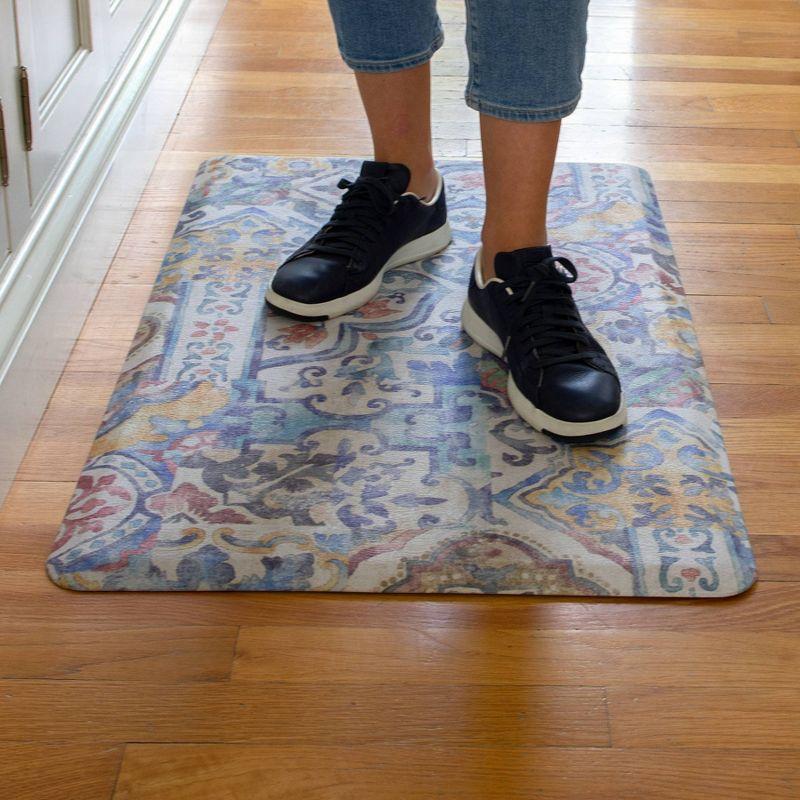 Bartolo Multicolor Floral Anti-Fatigue Comfort Floor Mat