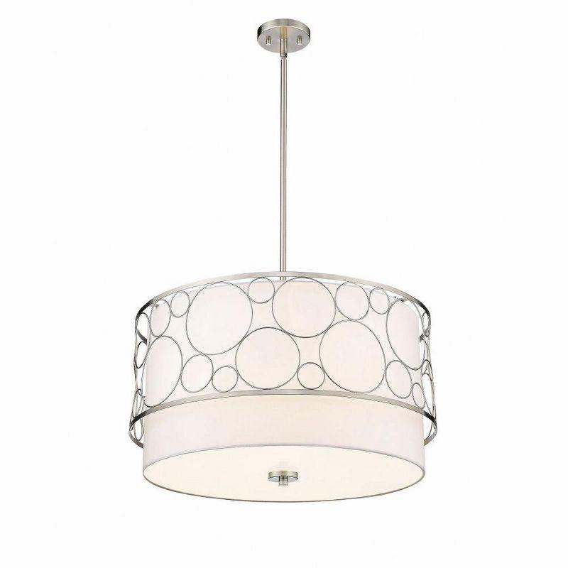 Z-Lite Kendall 4 - Light Chandelier in  Brushed Nickel