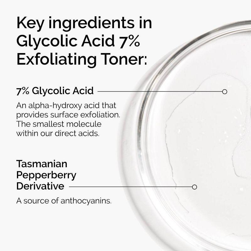 The Ordinary Glycolic Acid 7% Toning Solution - 3.38 fl oz - Ulta Beauty