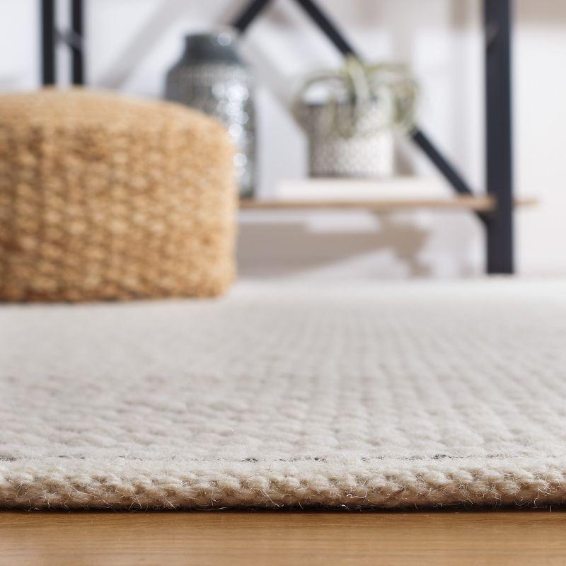 Vermont VRM650 Flat Weave Indoor Area Rug - Grey - 8'x10' - Safavieh