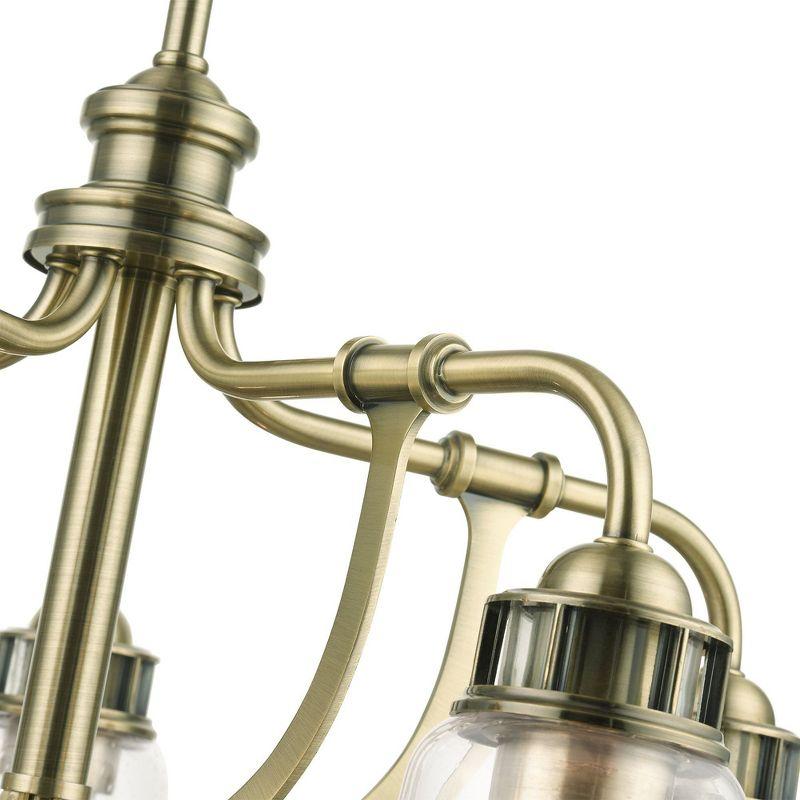Livex Lighting Lawrenceville 5 - Light Chandelier in  Antique Brass