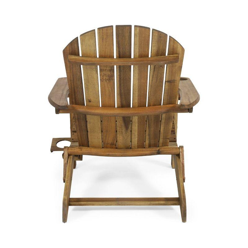 Highland Dunes Mccombs Solid Wood Folding Adirondack Chair (Set of 2)