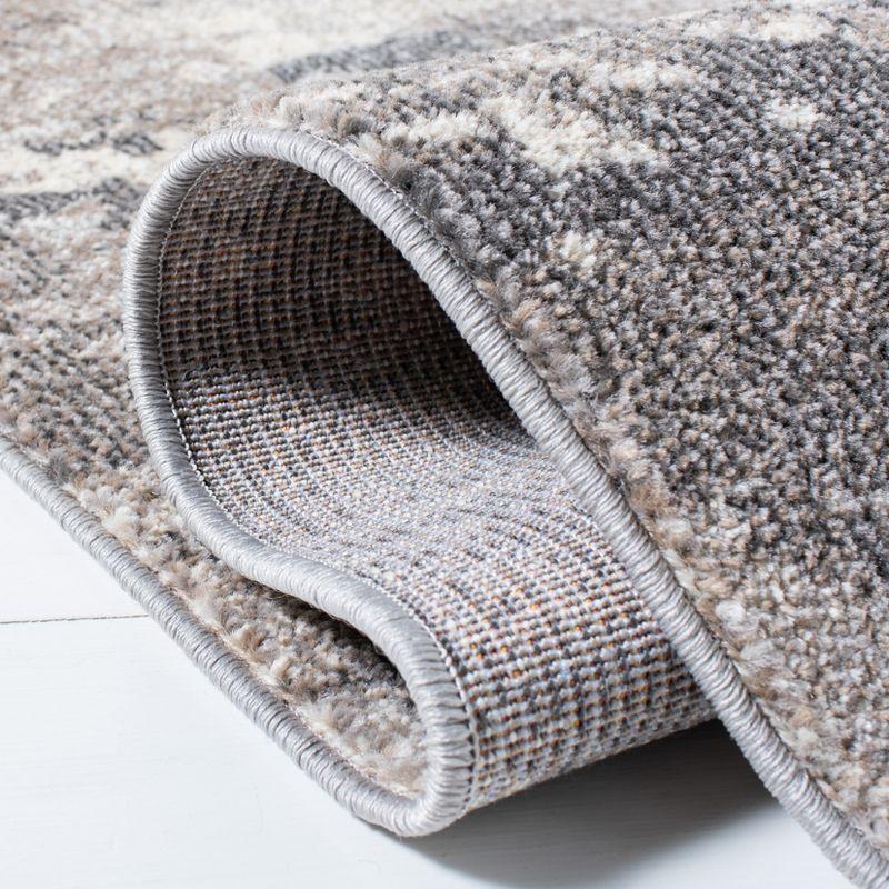 Madison MAD440 Power Loomed Indoor Area Rug - Beige/Grey - 5'3"x7'6" - Safavieh