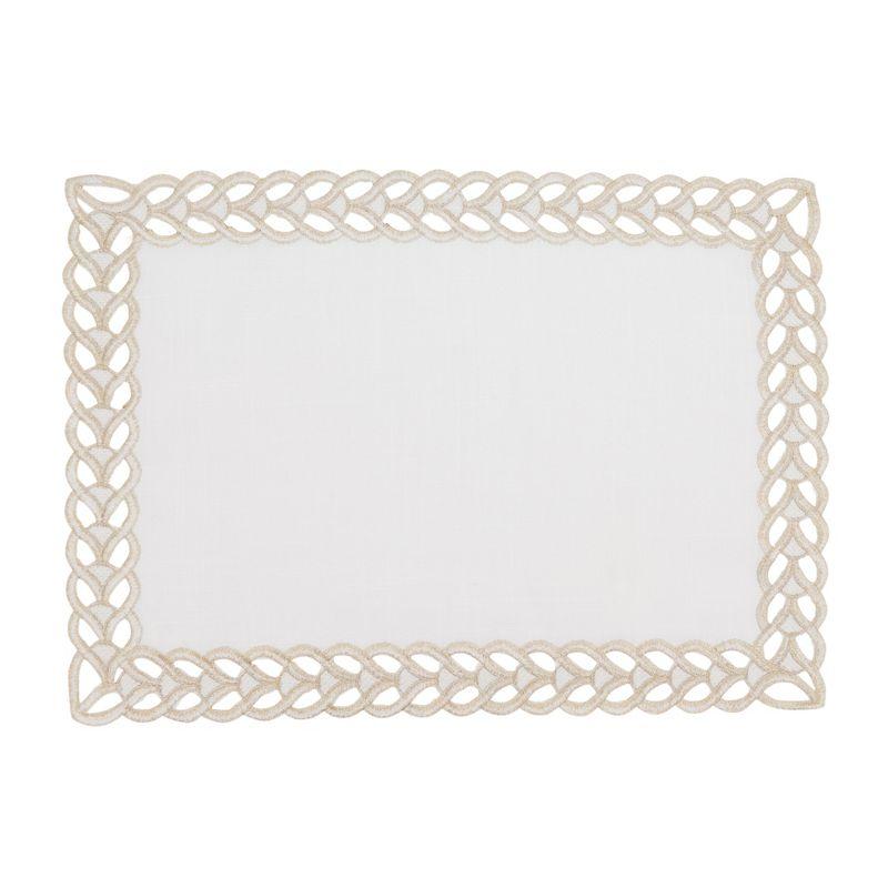 Polyester No Pattern Rectangle Placemat