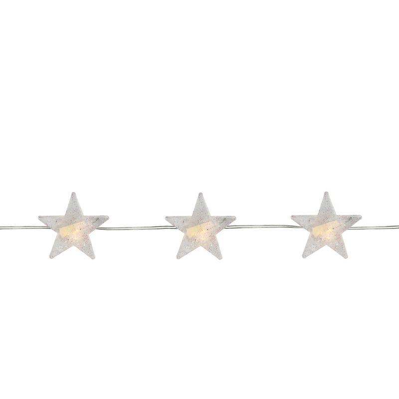 Northlight 20ct Star LED Micro Fairy Christmas Lights Warm White - 6' Copper Wire