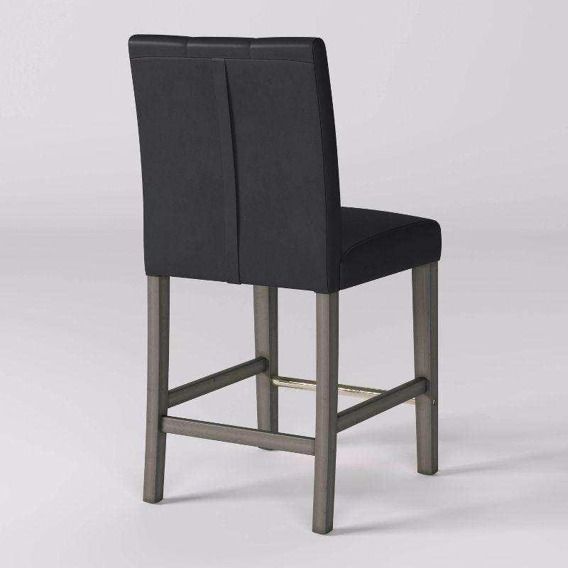 Leila Wooden Counter Height Barstool - CorLiving