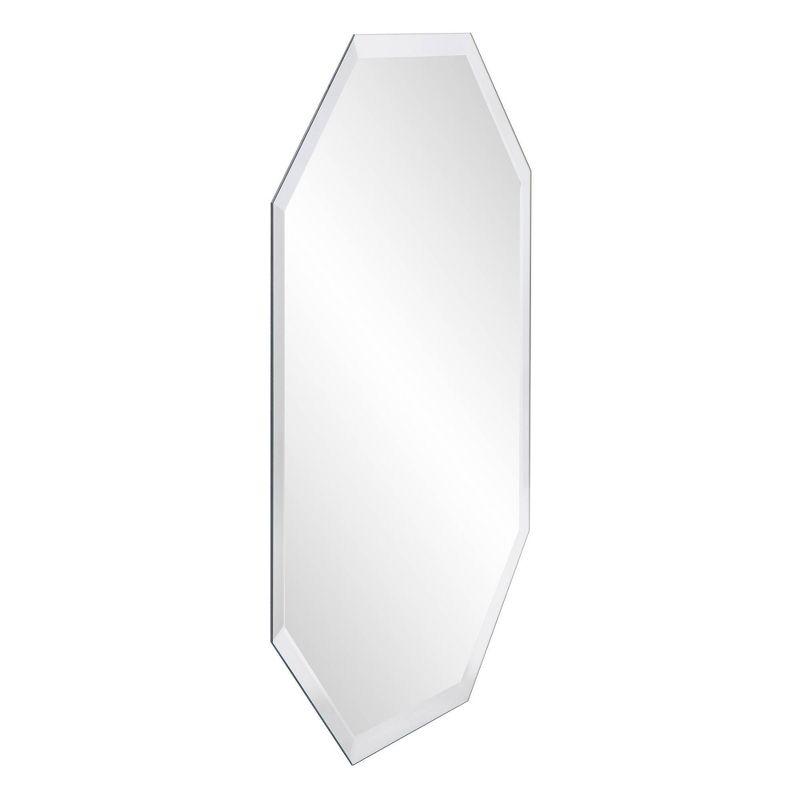 Howard Elliott Frameless Beveled Wall Mirror