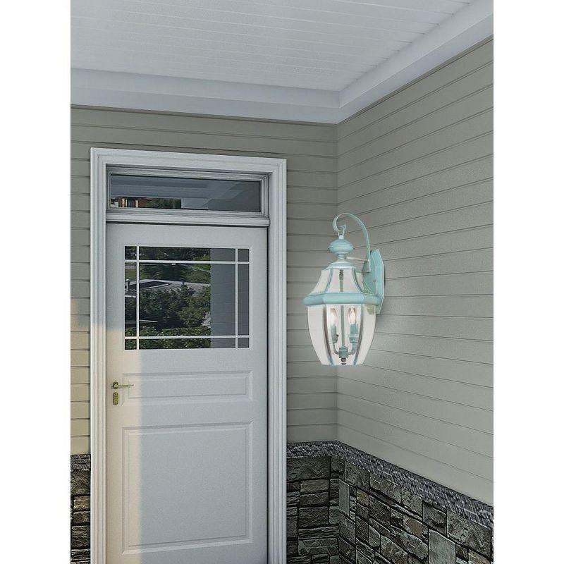 Livex Lighting Monterey 2 - Light Wall Light in  Verdigris