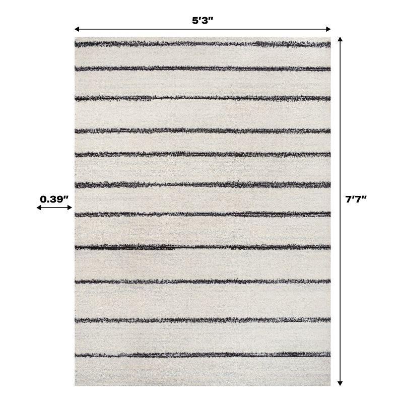 Williamsburg Minimalist Stripe Area Rug - JONATHAN Y