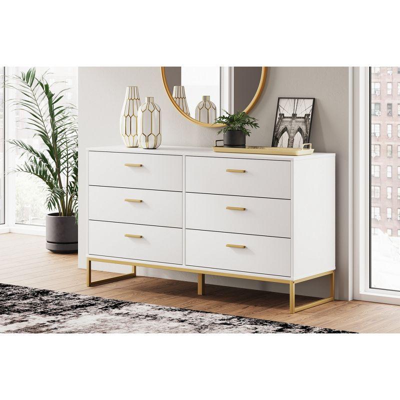 Latitude Run® Bosnjak 6 Drawer 59.02" W Double Dresser & Reviews | Wayfair