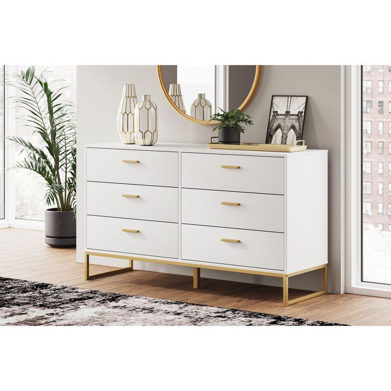 Socalle 6 Drawer 59.02" W Double Dresser