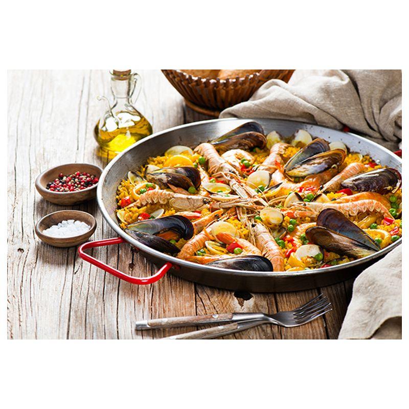 Winco Paella Pan, Carbon Steel