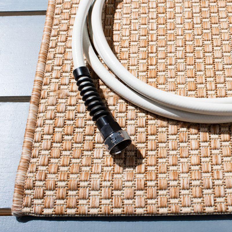 Courtyard CY8521 Power Loomed Indoor/Outdoor Accent Rug - Natural/Cream - 2'x3'7" - Safavieh.
