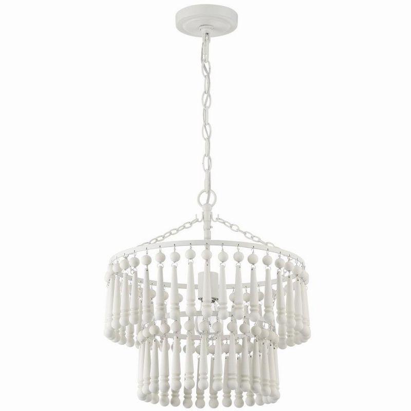 Crystorama Lighting Tiana 1 - Light Pendant in  Matte White