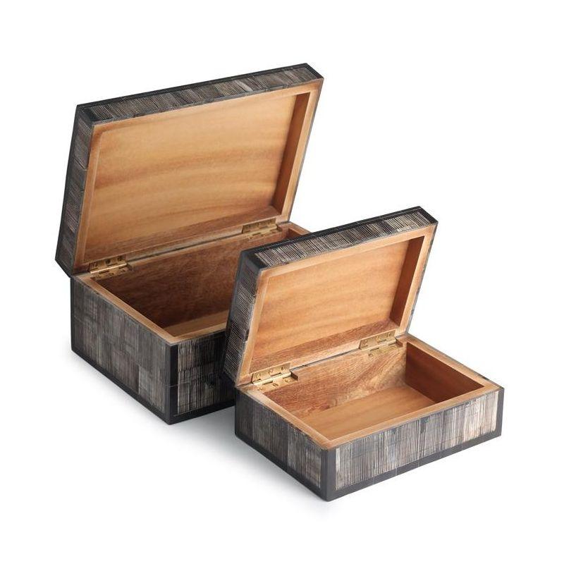 Bermuda Decorative Boxes, Set of 2