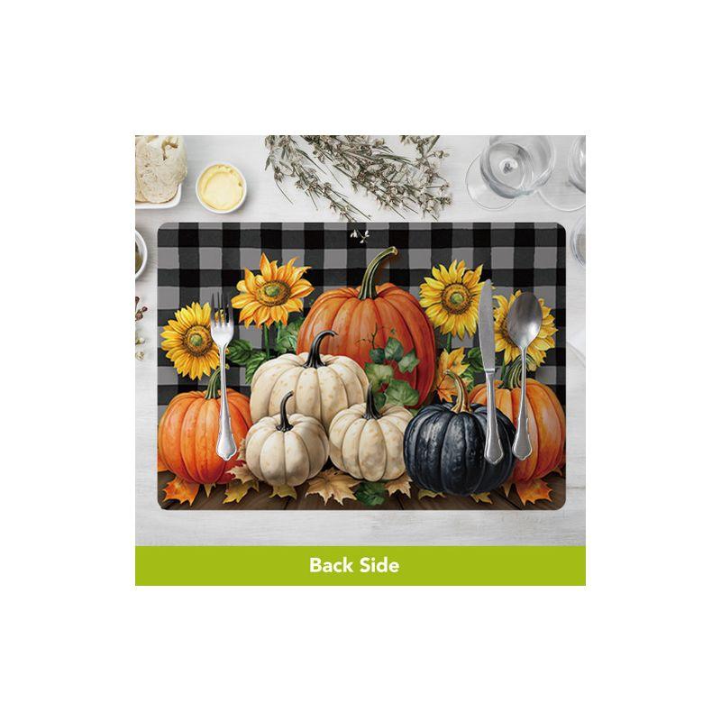 Briarwood Lane Fall Placemat (4-pack) 17x11.25 Pumpkins For Fall Placemat
