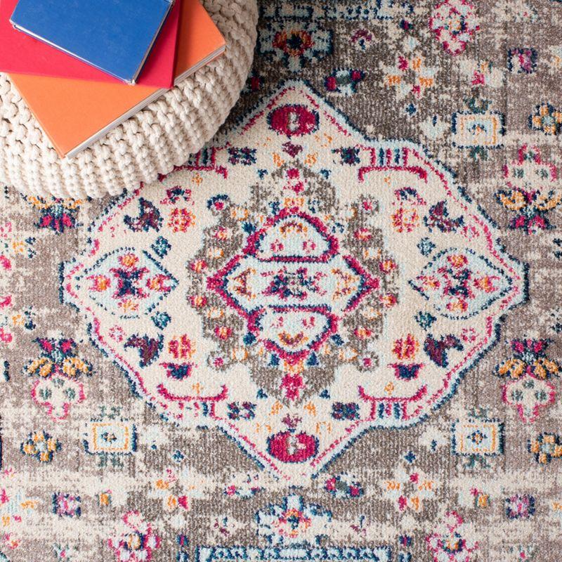 Madison MAD468 Power Loomed Indoor Area Rug - Taupe/Ivory - 8'x10' - Safavieh