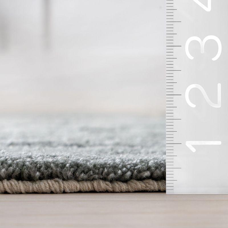 Ebern Designs Merrick Tasseled Wool Area Rug