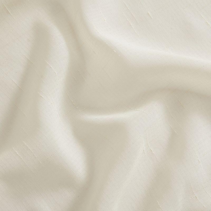 Ivory Extra Wide Sheer Grommet Top Polyester Curtain Panel