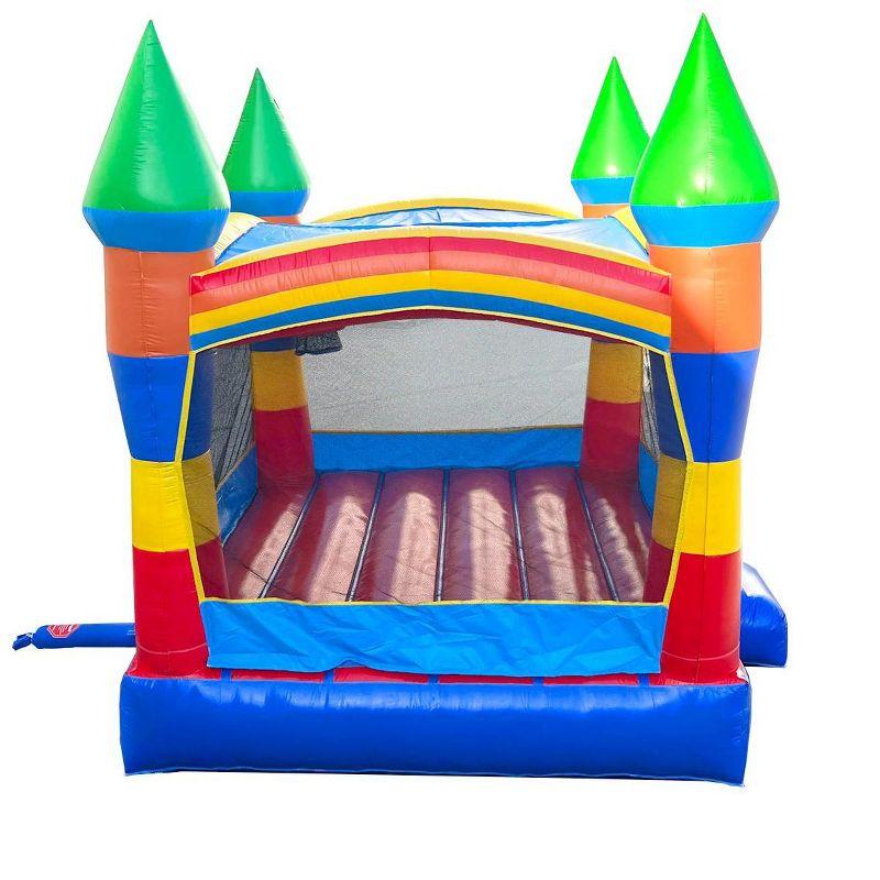 Pogo Bounce House Crossover Kids Inflatable Bounce House with Blower