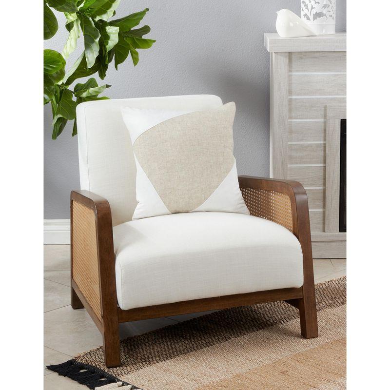 Ebern Designs Abstract Throw Pillow