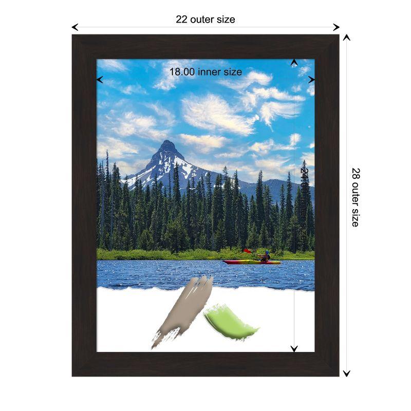 Amanti Art Furniture Espresso Narrow Picture Frame