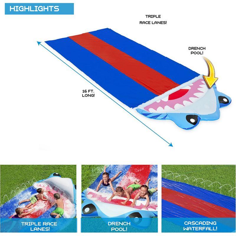 Bestway: H2OGO! Splashy Shark 16' Water Slide