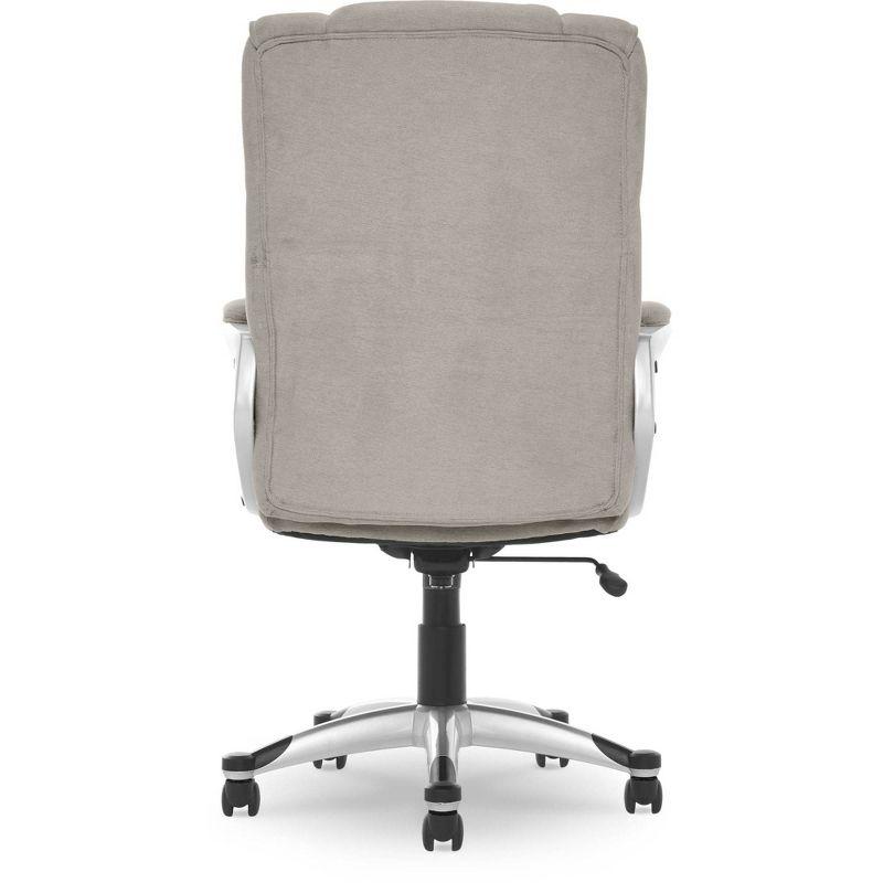 Serta Hannah Executive Ergonomic Office Chair with Lumbar Support and Pillowed Headrest